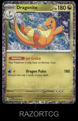 DRAGONITE 149/165 R 151 POKEMON NM/M - Image 1