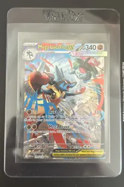 Mega Lucario ex - 179/132 - Pokemon Mega Evolution Special Illustration Rare NM - Image 3