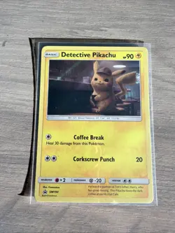 Pokemon Detective Pikachu - SM190 Holo Promo Sun & Moon Promo NM - Image 1