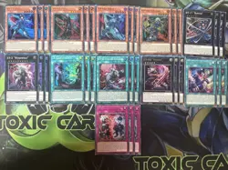 K9 Complete Deck Core 33 Cards Bundle JUSH Justice Hunters YuGiOh - Image 1