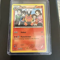Pokemon TCG Pignite 26/113 Legendary Treasures Uncommon NM - Image 1