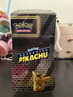 2019 Pokemon TCG Detective Pikachu Hanging Blister Pack 2 Packs and Coin 820650806353 - Image 3