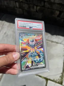 2025 Pokemon EN Prismatic Evolutions Dragapult #165 PSA 10 - Image 2