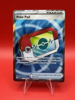 Pokemon Poke Pad 113/165 SV: Scarlet & Violet 151 Trainer-Item Uncommon Holo EN - Image 1