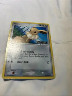Eevee 69/113 Holo Delta Species Pokemon TCG (HP) Stamped - Image 2