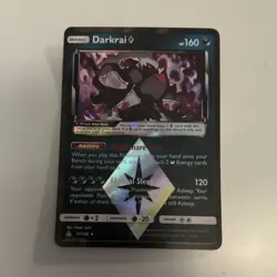 Pokemon Darkrai Prism Star Prism Rare Holo SM Ultra Prism 77/156 HP160 EN - Image 1