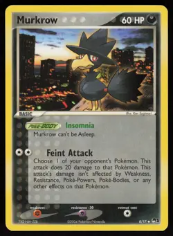 Murkrow 8/17 POP Series 1 Uncommon POKEMON - Image 1