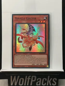 YuGiOh TCG Blazing Dominion - Miracle Ejector BLZD-EN098 Super Rare - Image 1