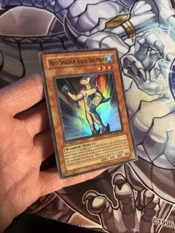 Yugioh Neo-Spacian Aqua Dolphin POTD-EN003 1st Super VLP (WNU) - Image 2