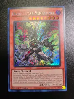 Diabellstar Vengeance Secret Rare ALIN-EN011 1st Edition Near Mint Yu-Gi-Oh! - Image 1