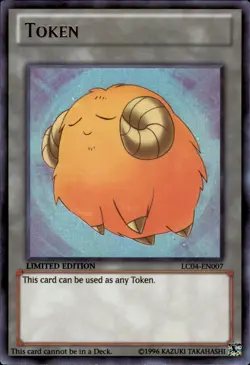 Token (Yellow Sheep) - Ultra Rare Limited Edition LC04-EN007 - NM - YuGiOh - Image 1