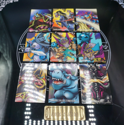 Yugioh Duel SCENE Collection Bandai 1999 Lot Gaia Summoned Skull - Image 1