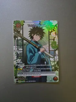 Union Arena Rurouni Kenshin Yahiko Myojin Promo UEPR/ RKN-1-092 SR GOLD Holo - Image 1