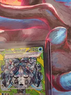Pokemon Wellspring Mask Ogerpon EX 152/131 Prismatic Evolutions Holo Card - Image 3