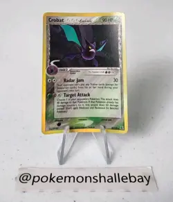 Crobat 2/113- EX Delta Species *MP* Reverse Holo Rare Pokemon Card - Image 1