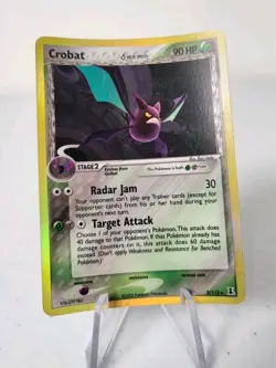 Crobat 2/113- EX Delta Species *MP* Reverse Holo Rare Pokemon Card - Image 2