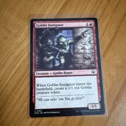 Goblin Instigator - N/M - March Of The Marchine Magic The Gathering MTG - Image 1
