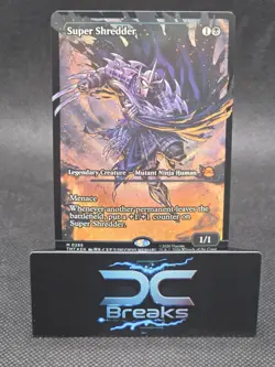 Magic the Gathering - Super Shredder Showcase FOIL - 0285 - MYTHIC - TMNT - NM/M - Image 1