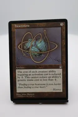 1x Heartstone LP Stronghold (STH) MTG Magic the Gathering - Image 1