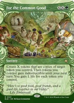 For the Common Good (Showcase) Bloomburrow Regular mtg - Image 1