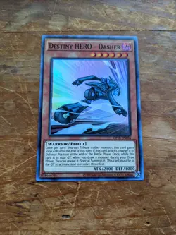 Destiny HERO - Dasher OP18-EN004 Altered Art Yugioh U-V-Oh - Image 1