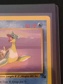 Pokemon TCG - Lapras - 25/62 - Rare Unlimited - Fossil Unlimited [Near Mint] - Image 3