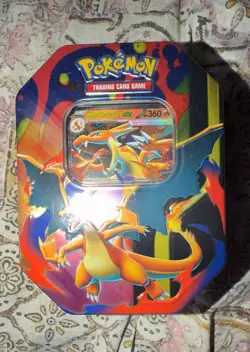Pokemon TCG Mega Charizard ex Y Tin Brand New Sealed - Image 1