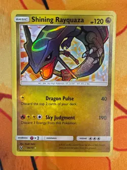 Pokemon - Shining Rayquaza 56/73 - Shining Legends Holofoil NM #4 - Image 1