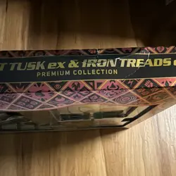 Pokemon Paldean Fates Premium Collection Box Great Tusk ex & Iron Treads - Image 3