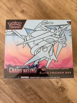 Pokemon TCG Chaos Rising PKC Pokemon Center Elite Trainer Box ETB - New & Sealed - Image 1