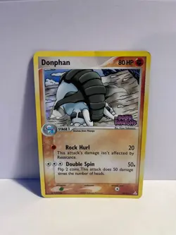 Donphan 40/110 EX Holon Phantoms Uncommon, Holo, Stamped - Image 1