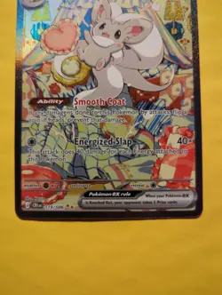 Pokemon Chaos Rising Cinccino ex Special Illustration Rare 119/086 SIR Centered - Image 3