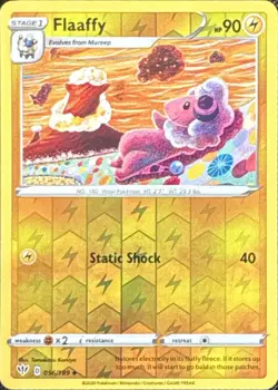Flaaffy 056/189 Uncommon Darkness Ablaze Pokemon Reverse Holo Near Mint - Image 1