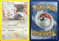 Minccino 104/113 Common Legendary Treasures Pokemon Lightly Played - Image 1