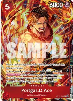 Portgas D Ace ST15-005 | Illustration Box Vol 5 Promo Foil NM One Piece - Image 1