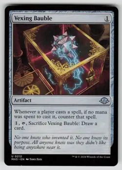 Vexing Bauble Uncommon Modern Horizons 3 212 MTG Near Mint 2024 - Image 1