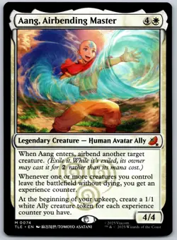Aang, Airbending Master M Avatar: The Last Airbender: Eternal-Legal 74 NM - Image 1