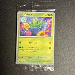 Oddish SVP 102 Black Star Promo Pokemon TCG SEALED - NM - Image 1