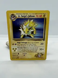 Lt. Surge's Jolteon - 28/132 Gym Challenge 2000 - WOTC - Pokemon TCG - Image 1