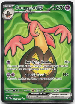 Gourgeist ex 102/086 Ultra Rare Chaos Rising Pokemon Near Mint - Image 1