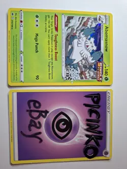 Pokemon - Abomasnow - 010/198 - Holiday Calendar 2022 - Rare - Stamped - NM - Image 2