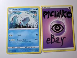 Pokemon - Beartic - 049/189 - Holiday Calendar 2022 - Rare - Stamped - NM - Image 1