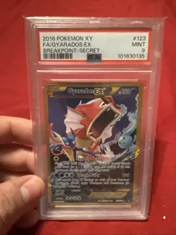 Pokemon TCG Gyarados EX 123/122 XY Breakpoint PSA 9 - Image 3