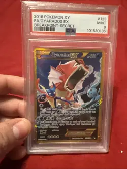Pokemon TCG Gyarados EX 123/122 XY Breakpoint PSA 9 - Image 4