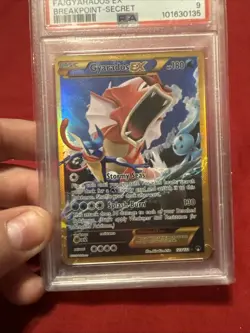 Pokemon TCG Gyarados EX 123/122 XY Breakpoint PSA 9 - Image 5