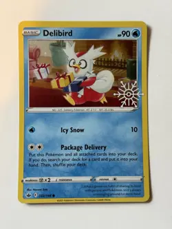 Delibird 032/198 Holiday Calendar 2022 Chilling Reign NM – Pokemon TCG - Image 1