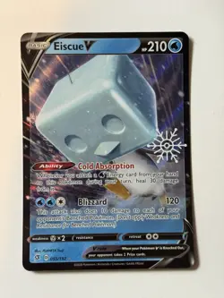Eiscue V 055/192 Holiday Calendar 2022 Stamp Rebel Clash NM – Pokemon TCG - Image 1