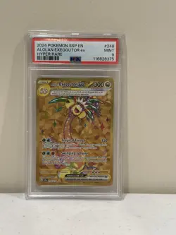 Pokemon TCG Alolan Exeggutor EX 248/191 Surging Sparks Holo Hyper Rare - Image 1