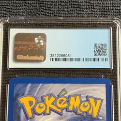 Pokemon Slowpoke 67/82 1st Ed. CGC 9 Mint Blue Label TCG 2000 Team Rocket WotC - Image 5