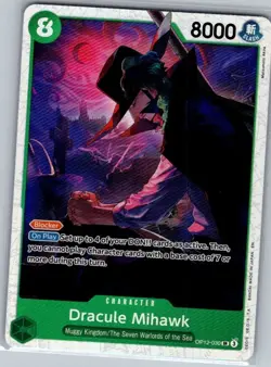 Dracule Mihawk OP12-030 SR Legacy of the Master - One Piece Card - NM - Image 1